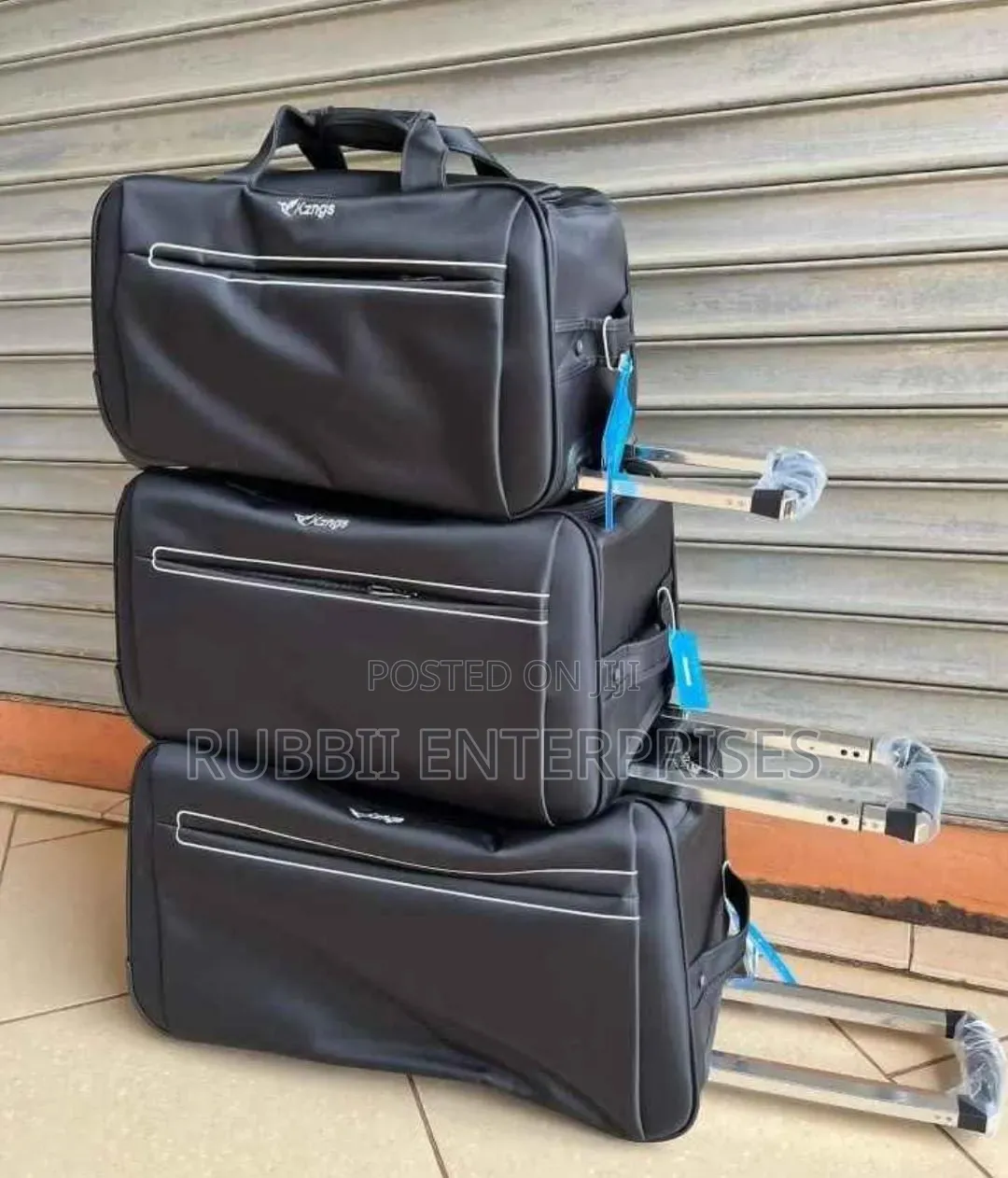 KZNGS Softside Rolling Trolley Duffel Luggage Bags 3 in 1