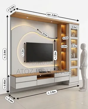 Wall Unit TV Stands/Excellent Wall Unit TV Stands in Any Colour