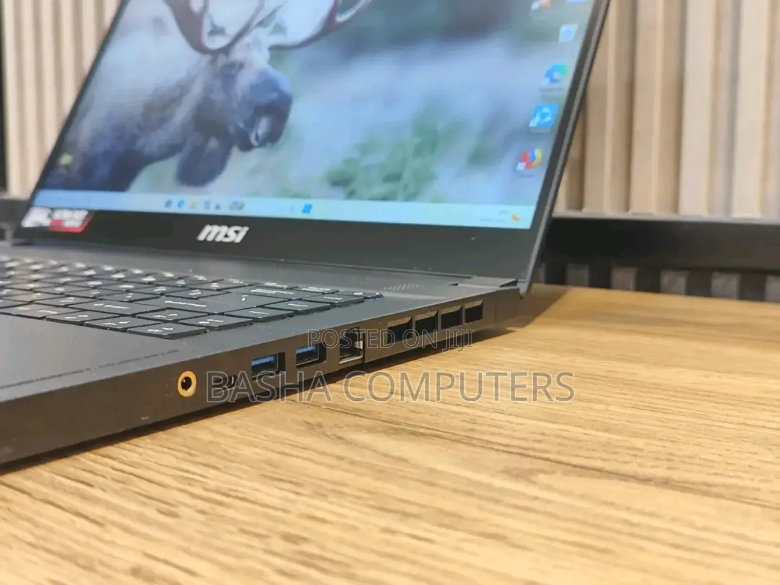 New Laptop MSI GS65 Stealth Thin 8RE 16GB Intel Core i7 SSD 512GB