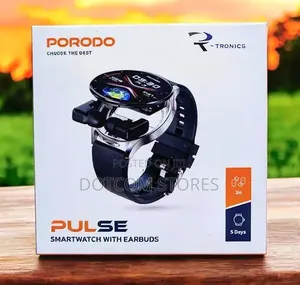Porodo Pulse Smartwatch With Earbuds