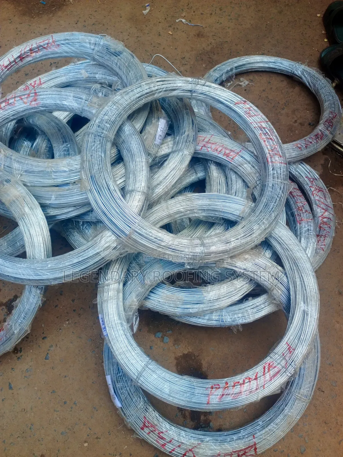 Straining Plain Wire Galvanized