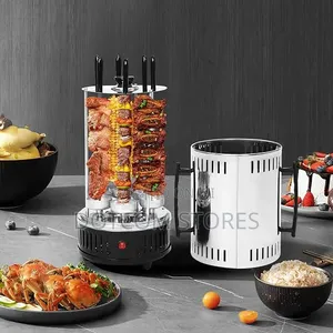 Electric BBQ Grill Skewers