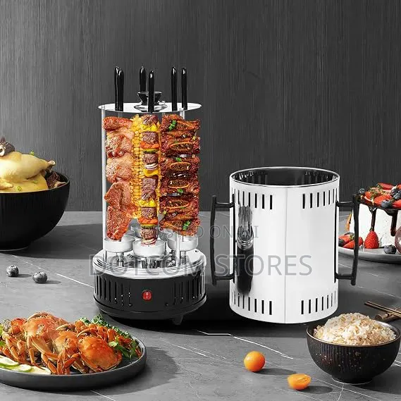 Electric BBQ Grill Skewers