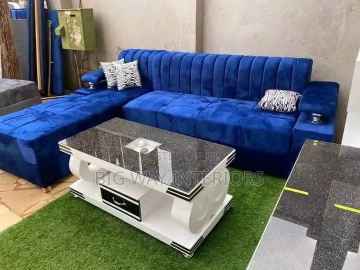 Army Green 5 Seater Sofa Set
