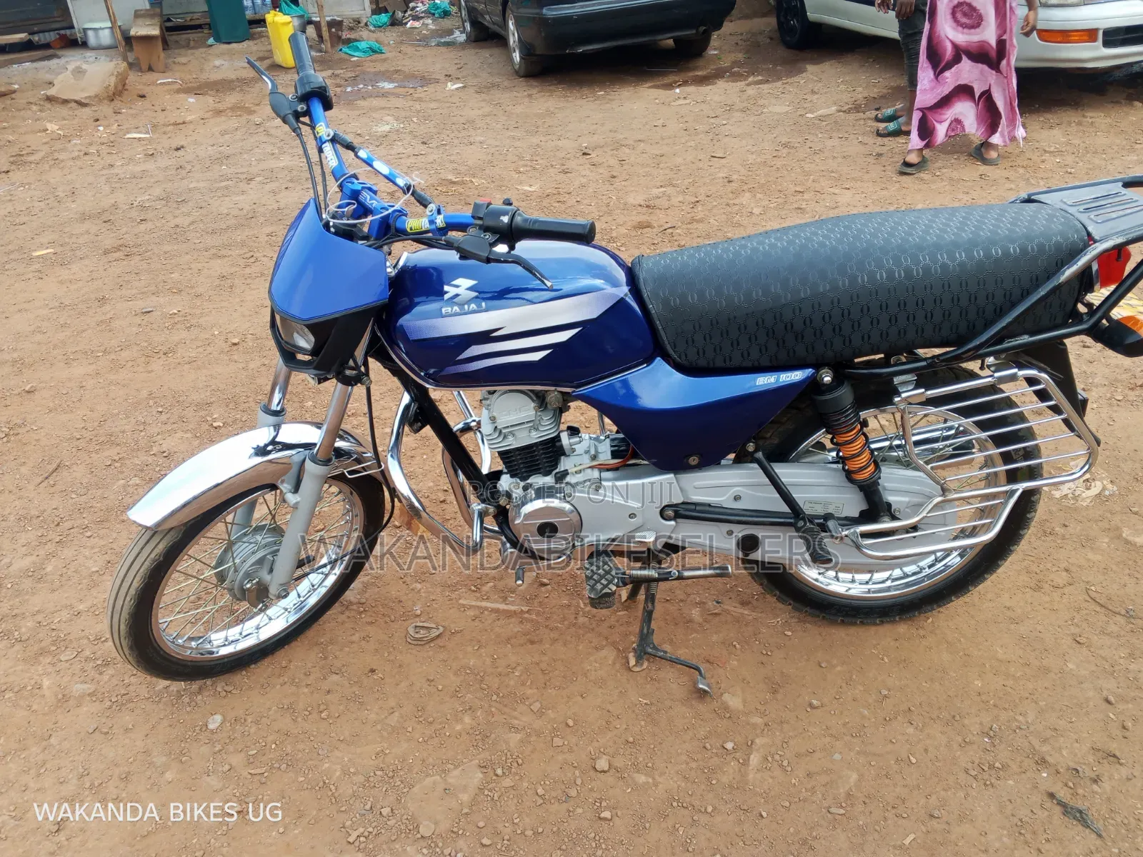 Bajaj Boxer 100 2019 Blue