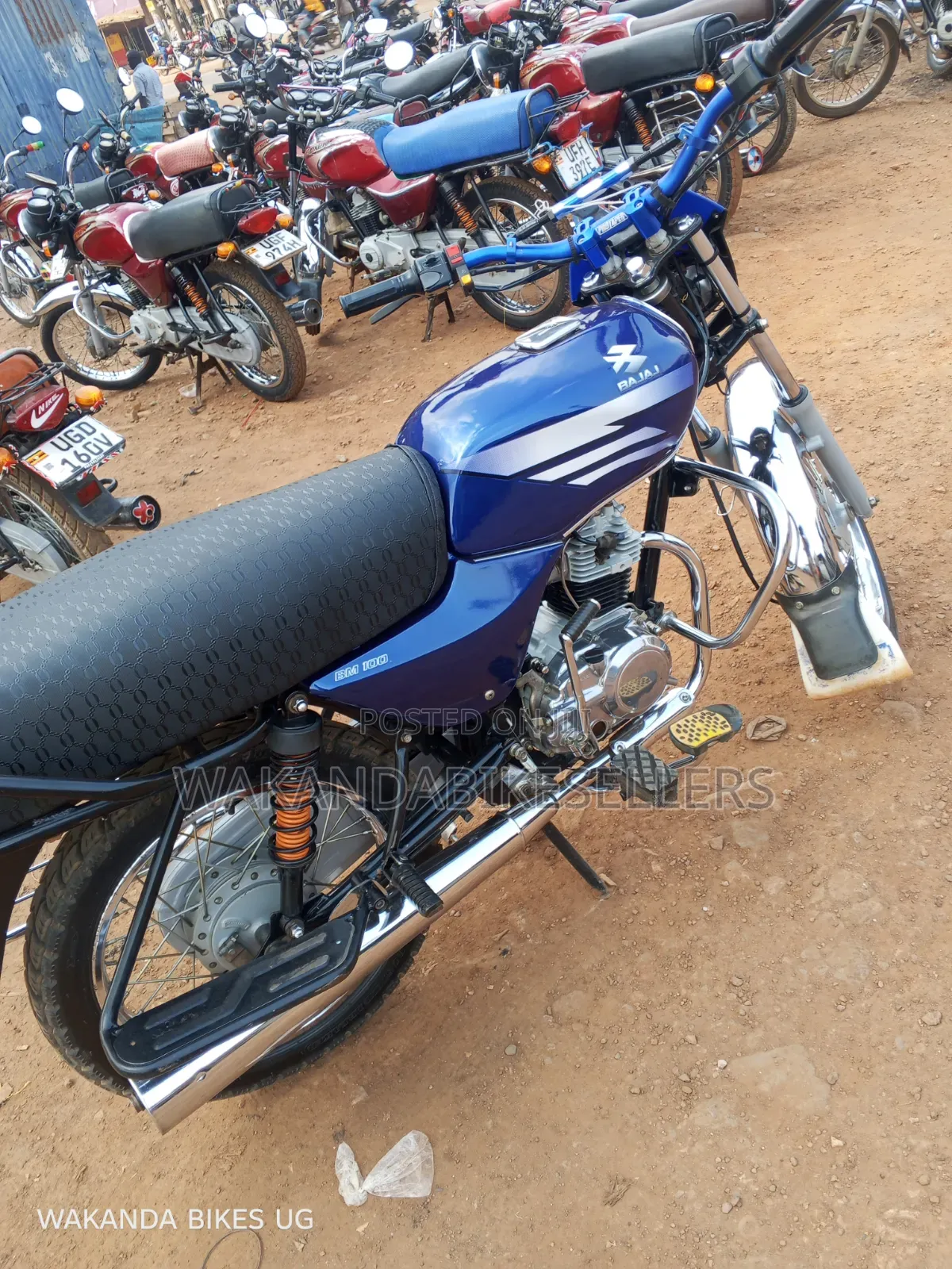 Bajaj Boxer 100 2019 Blue