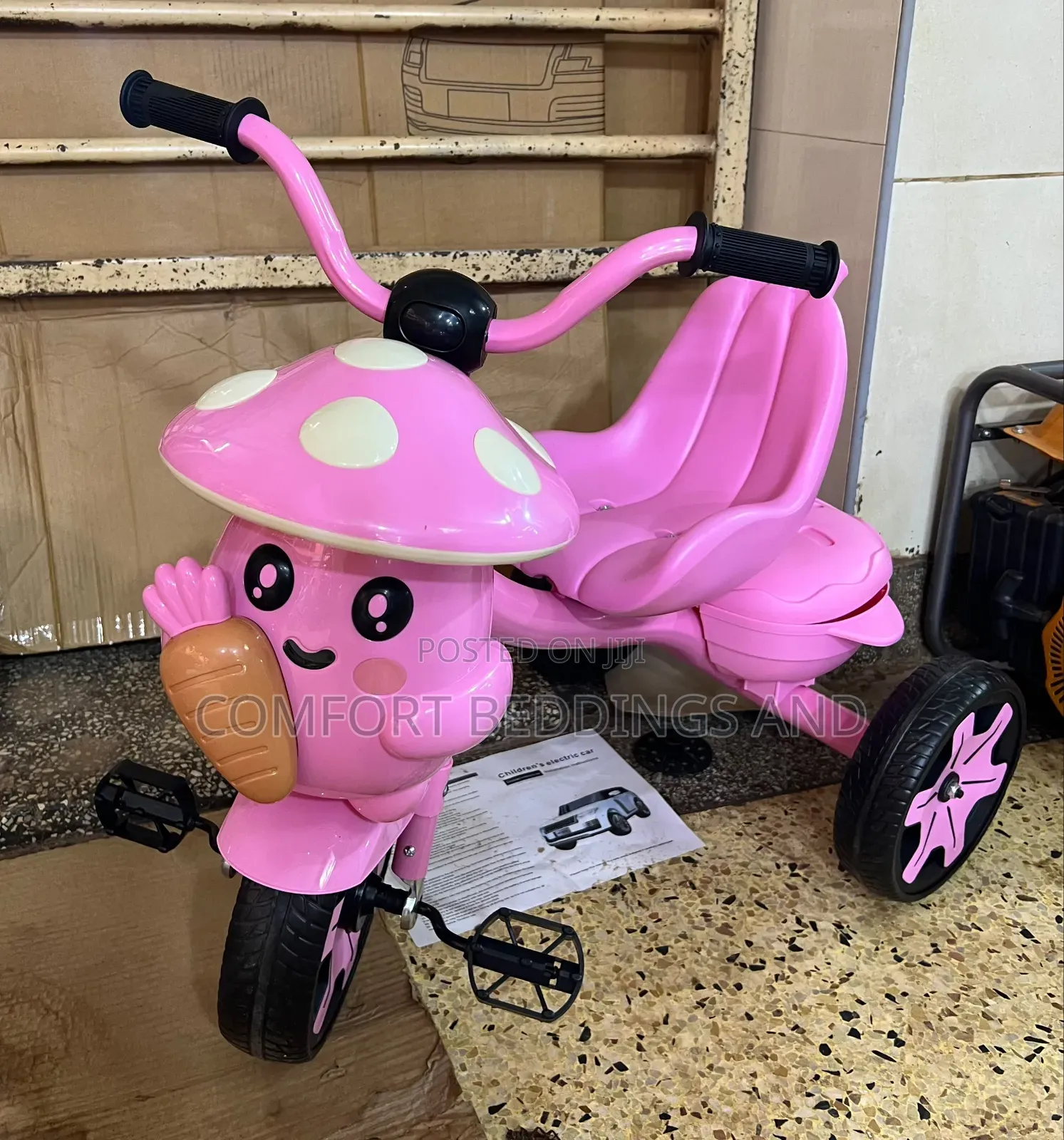 Cone Baby Tricycle Pink