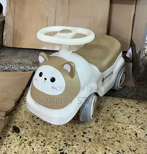 Cat Ride-on Toy Car Brown 1 to 3 Years