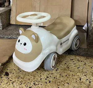 Cat Ride-on Toy Car Brown 1 to 3 Years