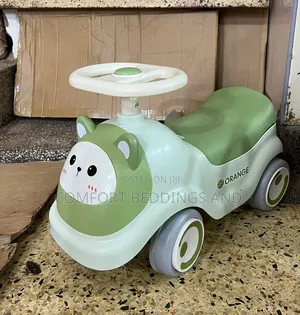 Cat Ride-on Toy Car Green 1 to 3 Years
