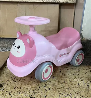 Cat Ride-on Toy Car Pink 1 to 3 Years