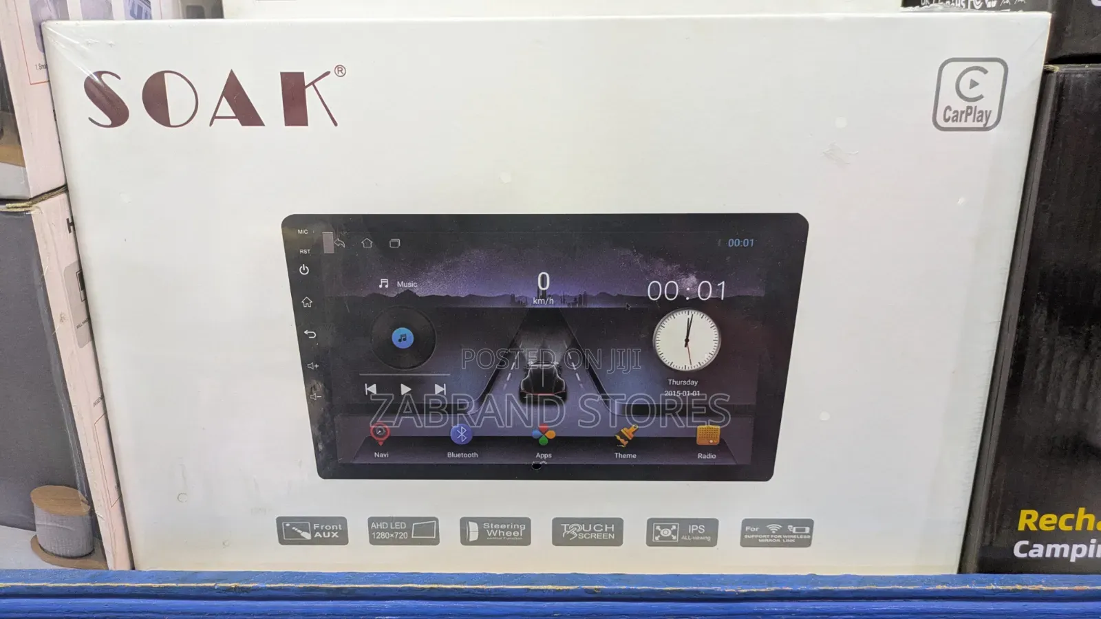 SOAK HD Android Car Stereo Multimedia Player