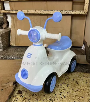 Horn Ride-on Toy Car Blue 1 to 3 Years