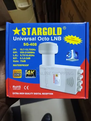 Universal Octo (8-Way) LNB - Different Brands Available HD Ready