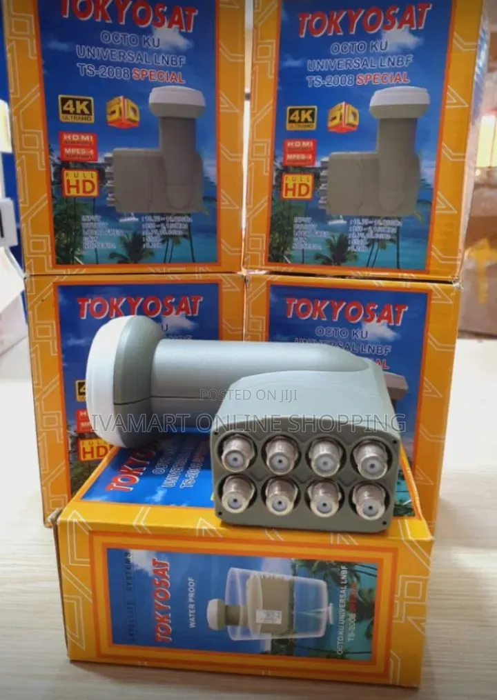 Universal Octo (8-Way) LNB - Different Brands Available HD Ready