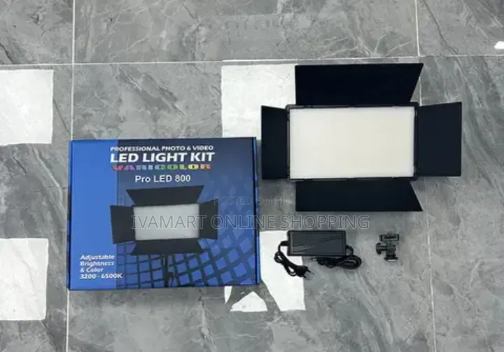 Professional Photo and Video LED Light Kit - Pro LED 800