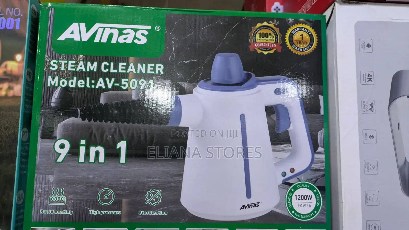 Steam Cleaner Avinas 9 in 1