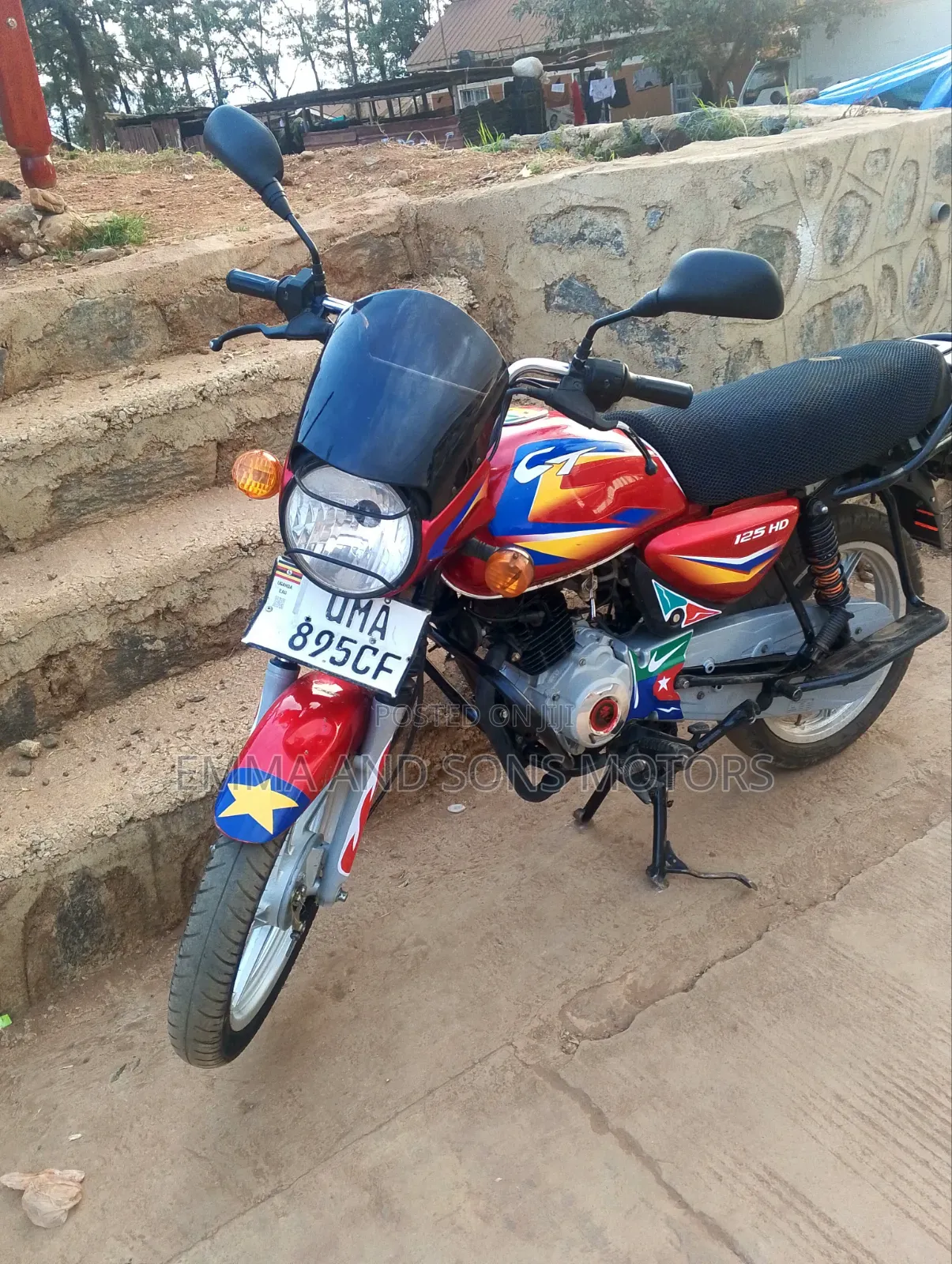 Bajaj Boxer 125 2025 Red