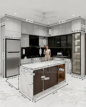 Kitchen Cabinets of All Types From 1,000,000/- Per Running Meter