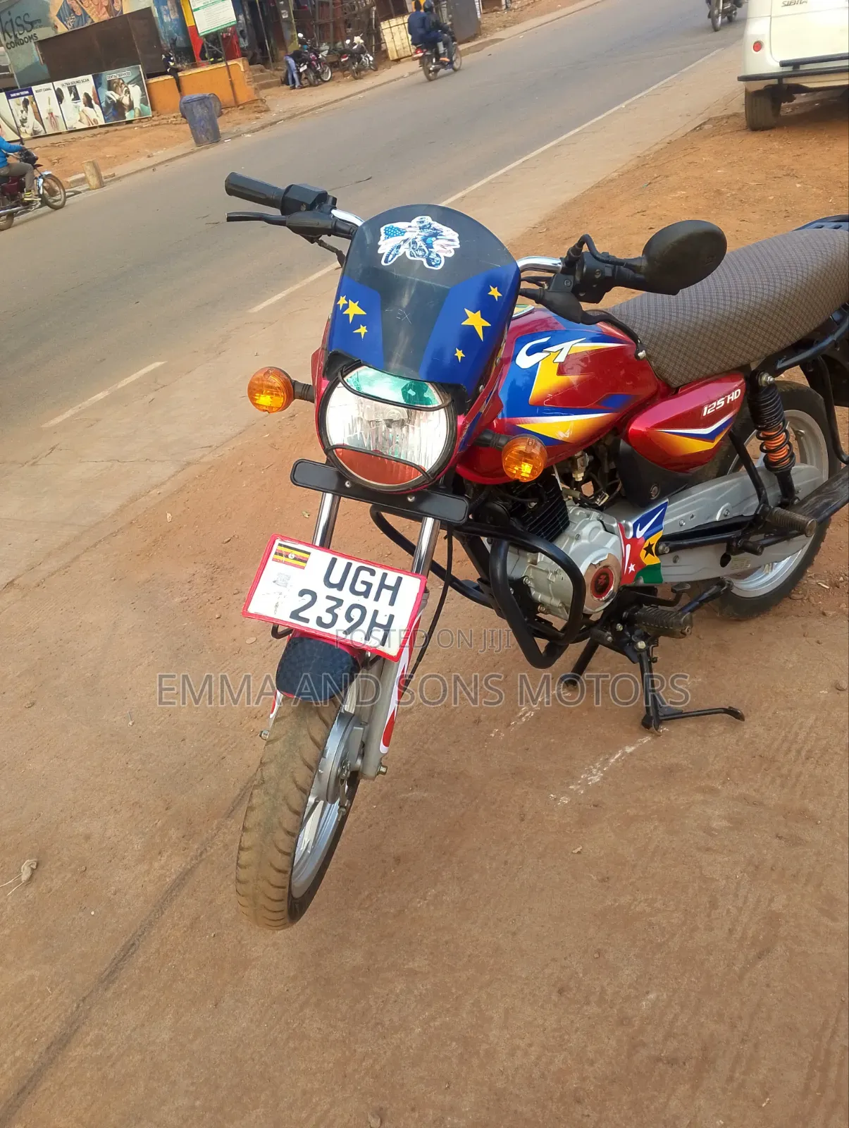 Bajaj Boxer 125 2024 Red