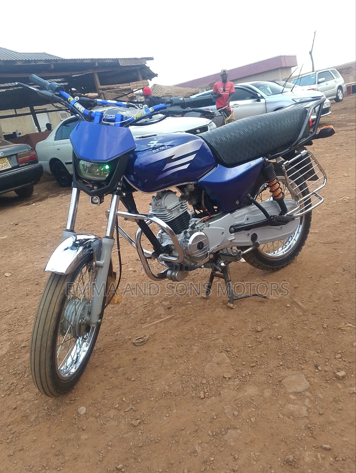 Bajaj Boxer 125 2018 Blue