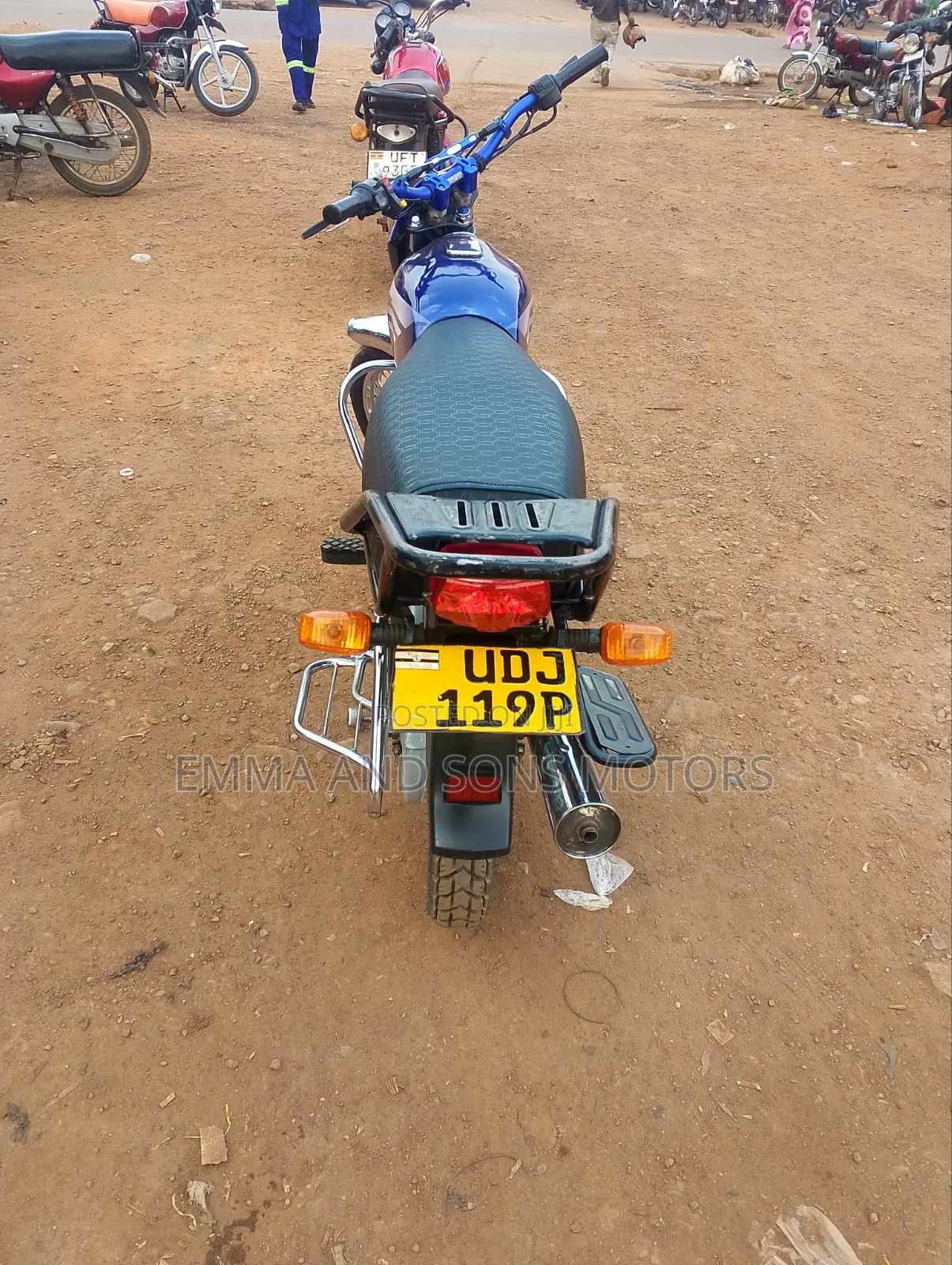 Bajaj Boxer 125 2018 Blue