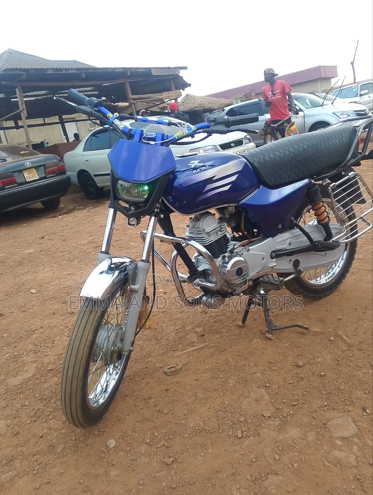 Bajaj Boxer 125 2018 Blue