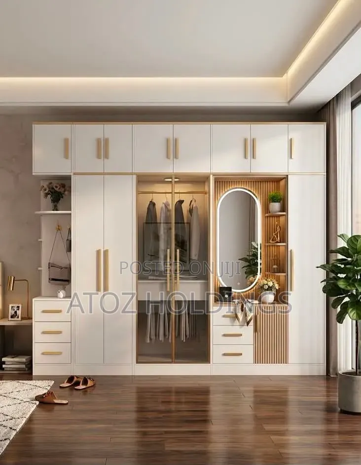 Wardrobes/Modern Wardrobes All Colours 1,000,000/- Per Running Meter