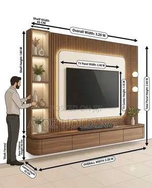 Wall Unit TV Stands/Smart Wall Unit TV Stands Any Colour 2,000,000/-