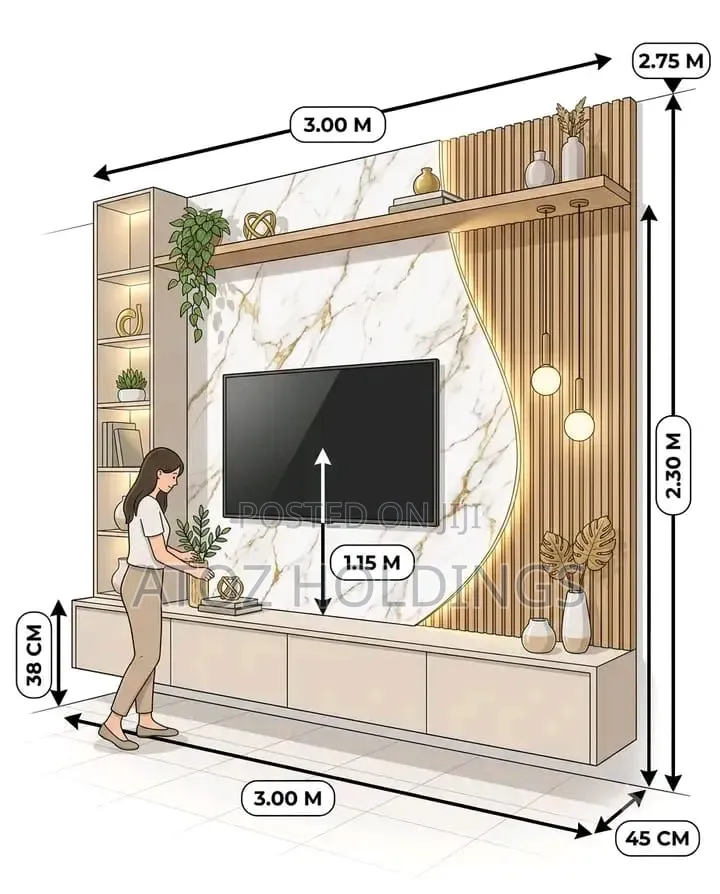 Wall Unit TV Stands/Smart Wall Unit TV Stands Any Colour 2,000,000/-