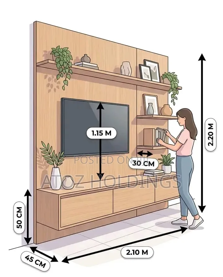 Wall Unit TV Stands/Smart Wall Unit TV Stands Any Colour 2,000,000/-