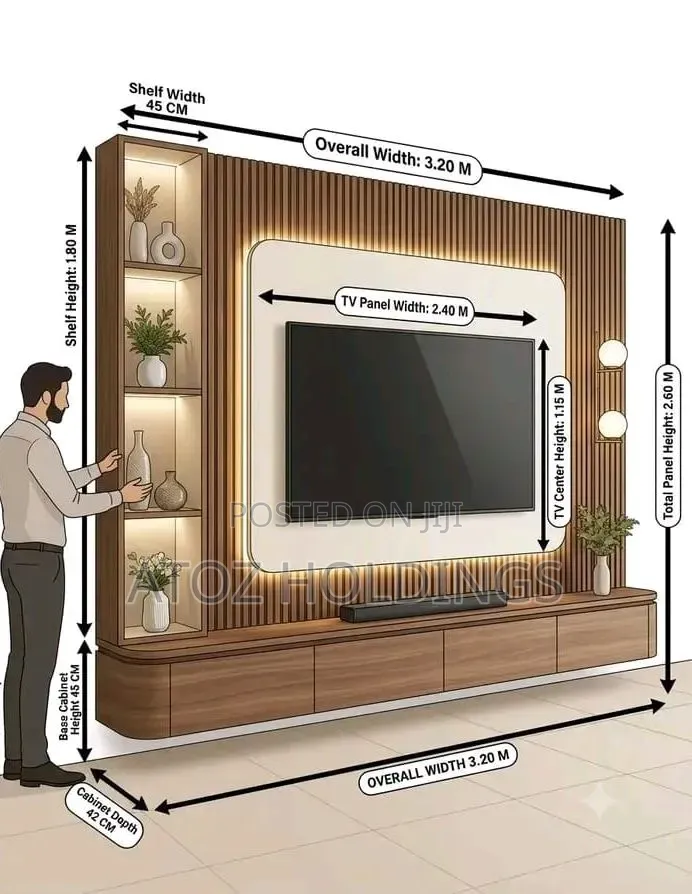 Wall Unit TV Stands/Smart Wall Unit TV Stands Any Colour 2,000,000/-