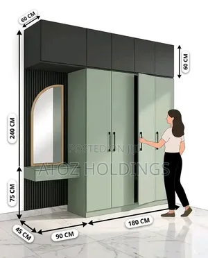 Wardrobes Depot Suppliers in Uganda 1,000,000/- Per Running Meter