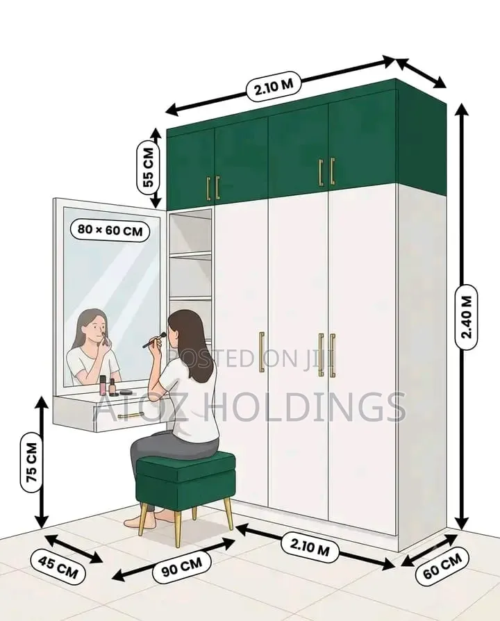 Wardrobes Depot Suppliers in Uganda 1,000,000/- Per Running Meter