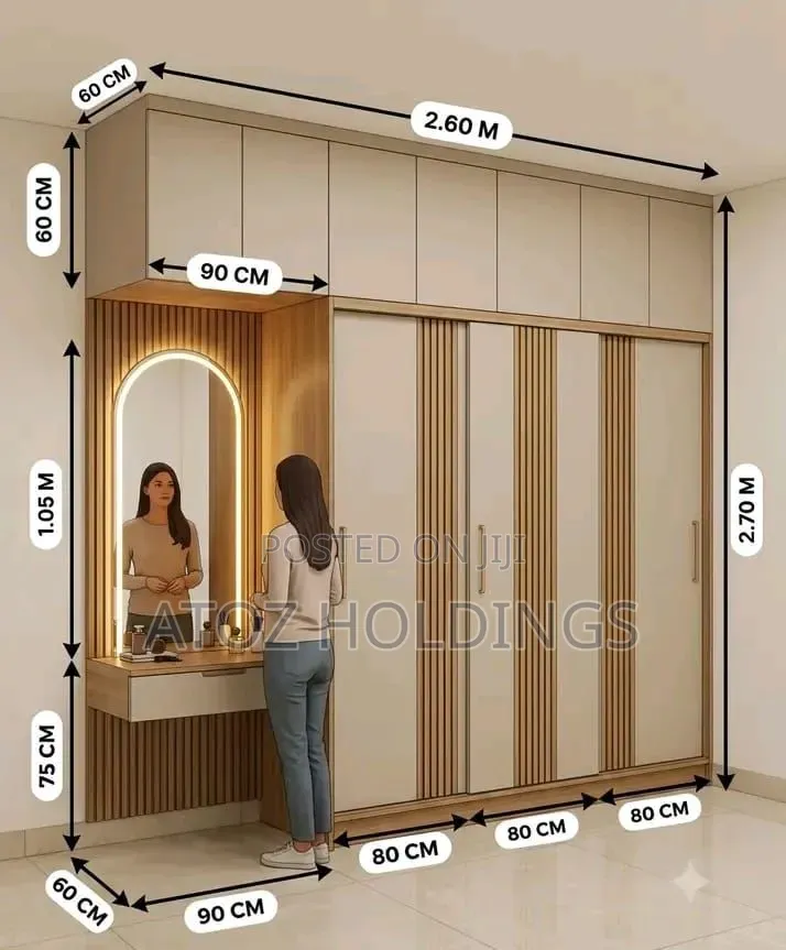 Wardrobes Depot Suppliers in Uganda 1,000,000/- Per Running Meter