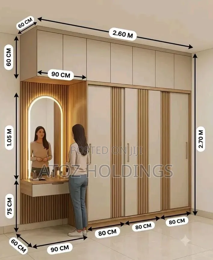 Wardrobes Depot Suppliers in Uganda 1,000,000/- Per Running Meter