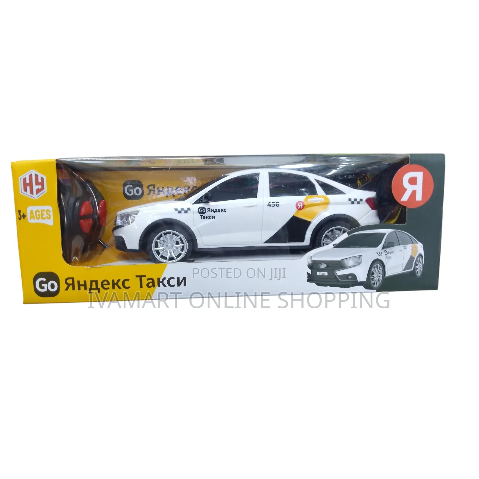 Taxi Remote Control Car Toy for Kids