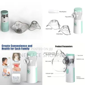 Medical Nebulizer Machine Asthma Inhaler Mini Handheld Automizer