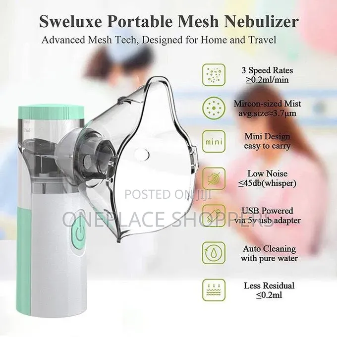 Medical Nebulizer Machine Asthma Inhaler Mini Handheld Automizer