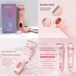 Electric Razor for Women 2 N 1 Bikini Trimmer Face Shaver Hair Removal
