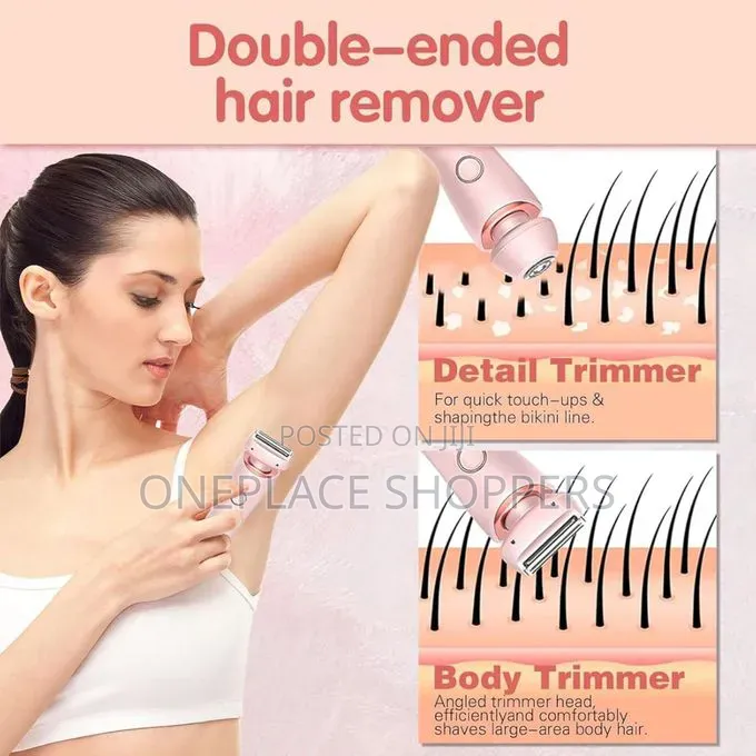 Electric Razor for Women 2 N 1 Bikini Trimmer Face Shaver Hair Removal