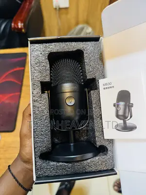 Gaming Microphone With Noise Cancellation Mute Button