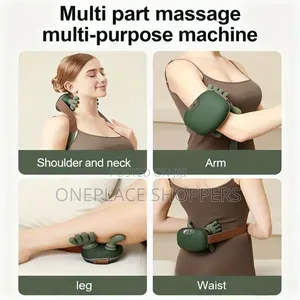 4D Neck Shoulder Massager Deep Tissue Shiatsu Bionic Palm Kneading