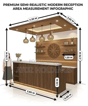 Reception Counters Reception Desks Set Up From 3,500,000/- Book Now