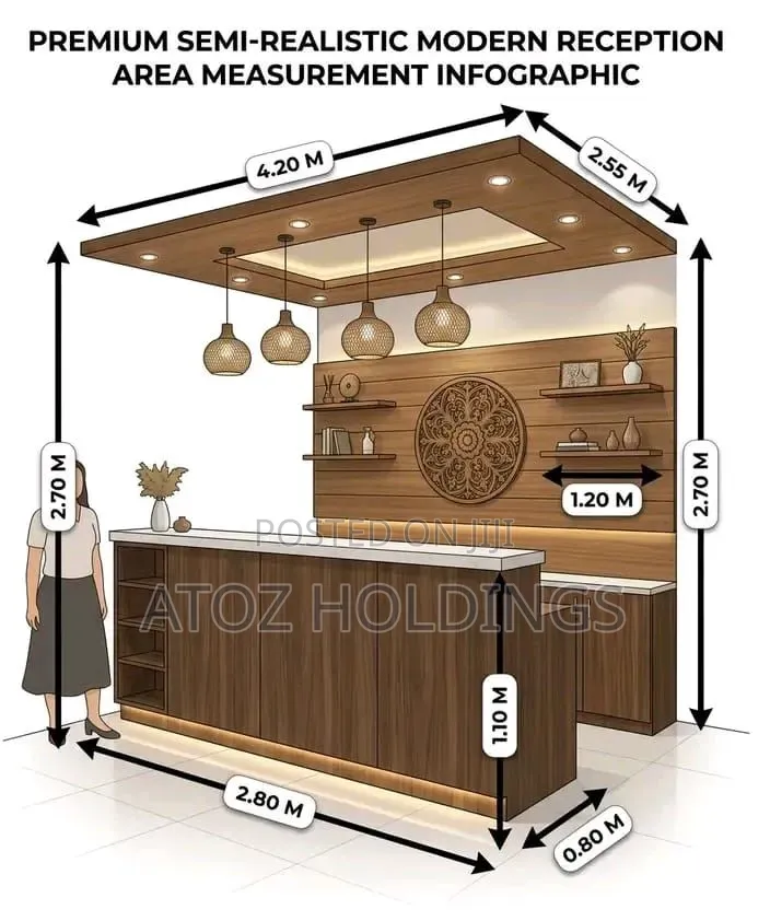 Reception Counters Reception Desks Set Up From 3,500,000/- Book Now