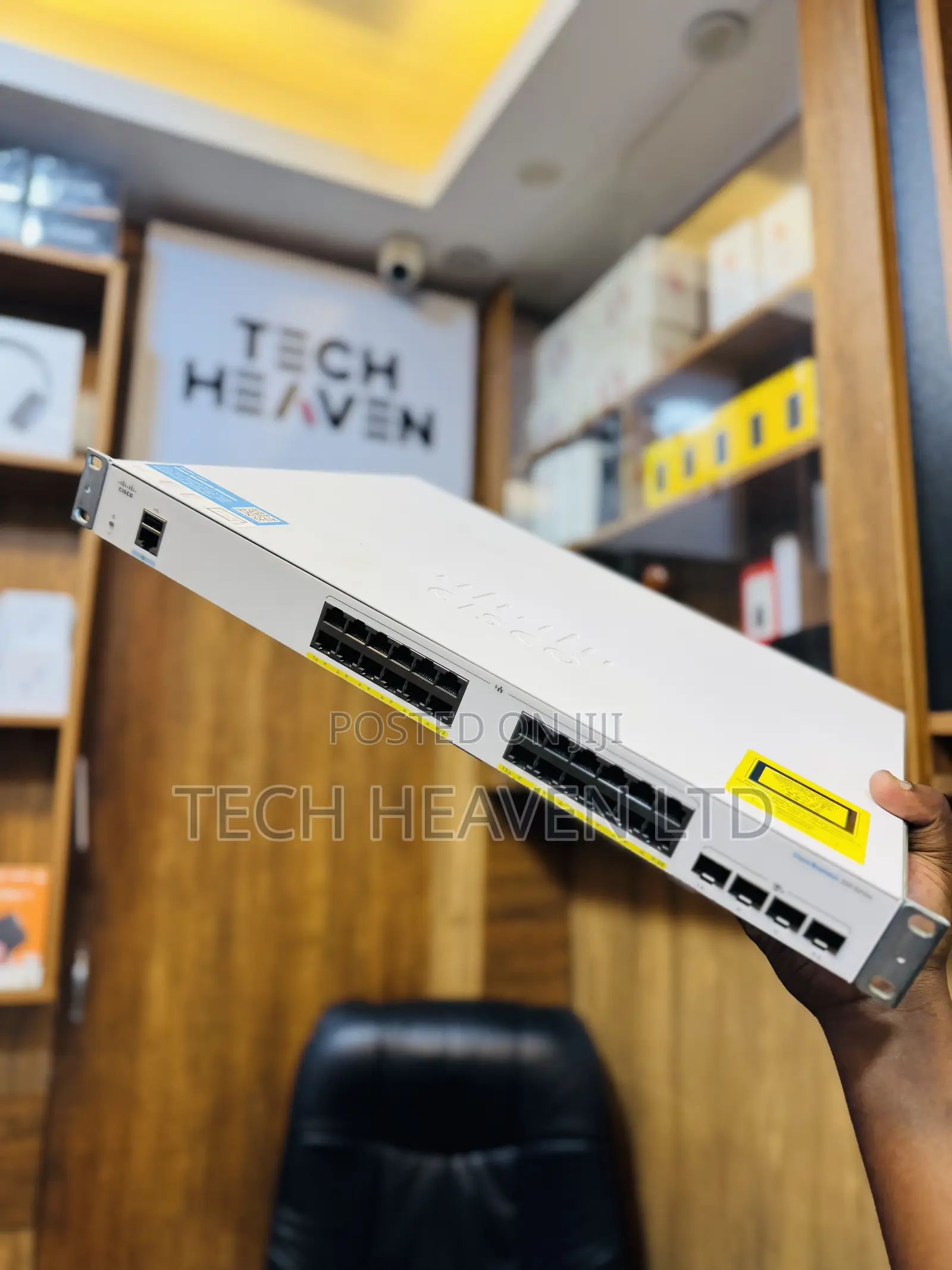 Cisco CBS350-24P-4X 24-Port PoE+ 4x10G SFP+ Managed Switch