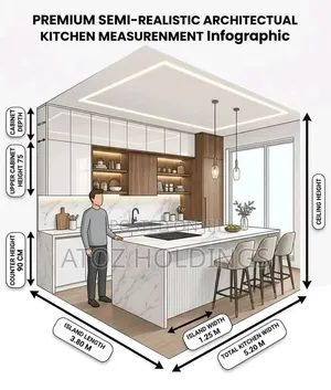 Kitchen Cabinets/Standard Kitchen Cabinets With Islands 10,000,000/-