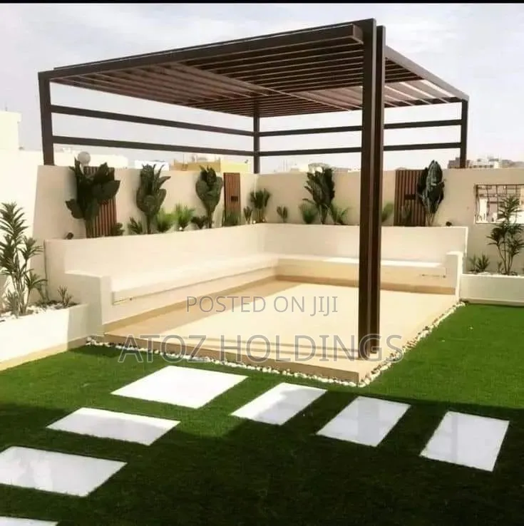 Pergola Set Up Services From 350,000/- Per Square Meter. Book Now