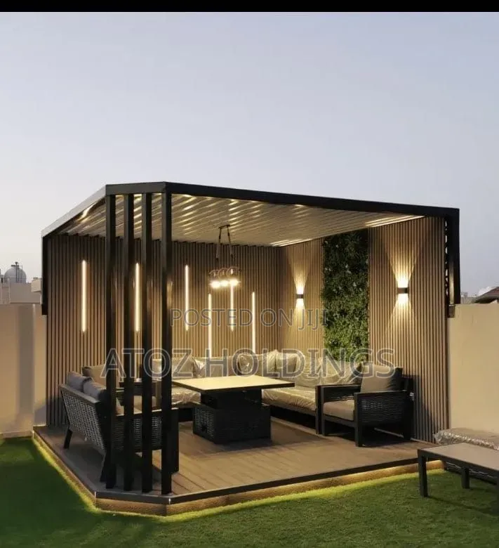 Pergola Set Up Services From 400,000/- Per Square Meter. Book Now