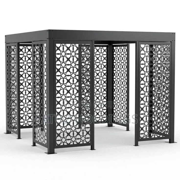 Steel Pergola Set Up Services From 400,000/- Per Square Meter on Order